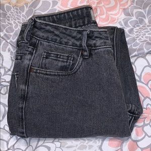 High waisted black Pacsun Mom jeans